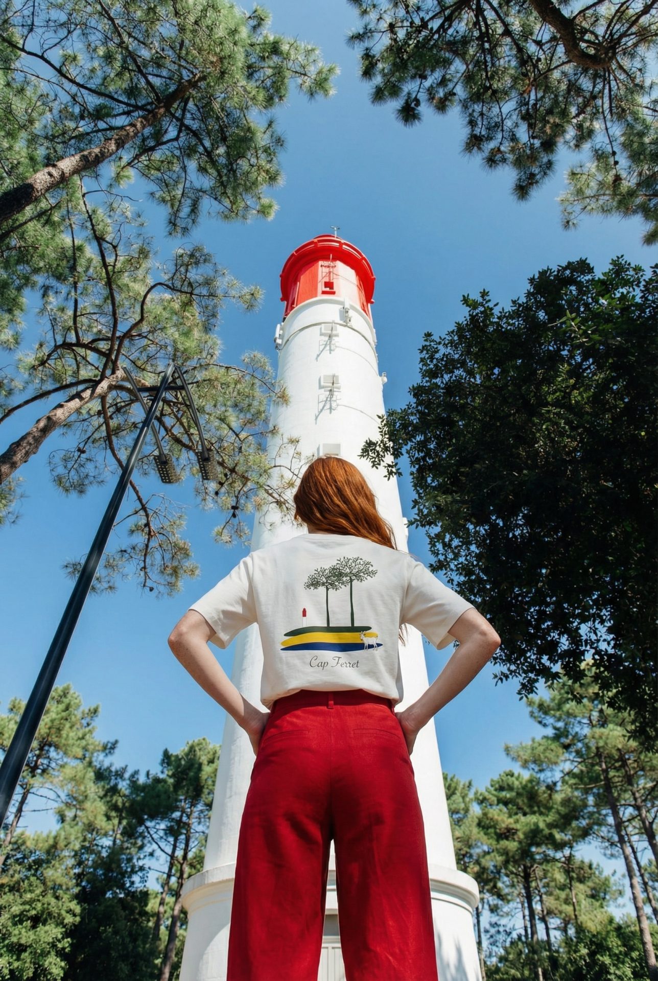 Modèle Cap ferret de dos shoot 1