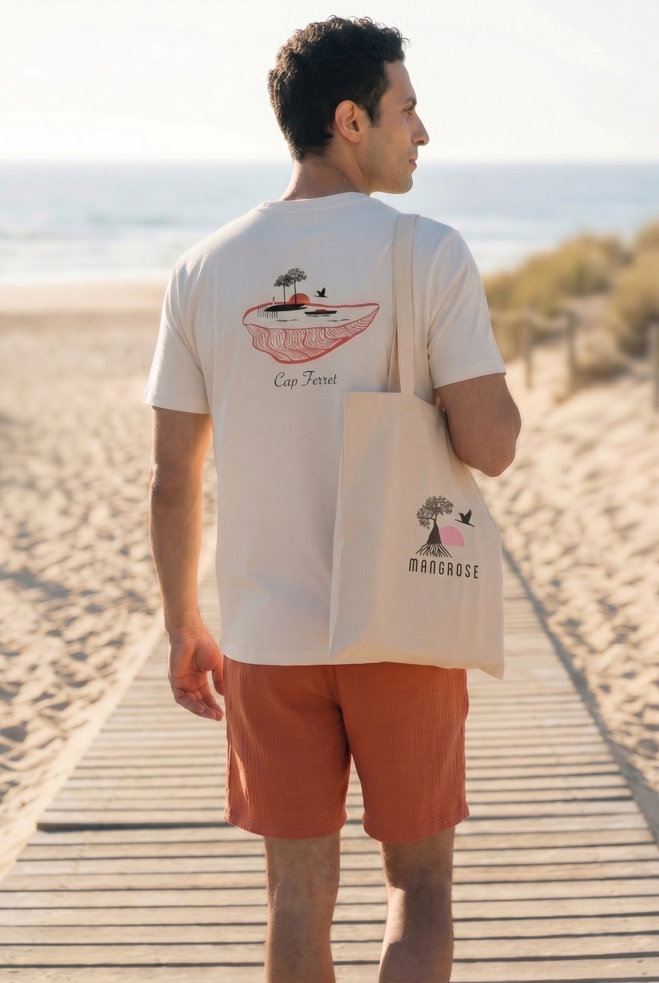 Tshirt huitre orange